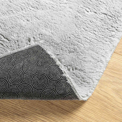 Bereichsteppiche Rechtwinklig HUARTE Grau 500 x 80 cm Polyester