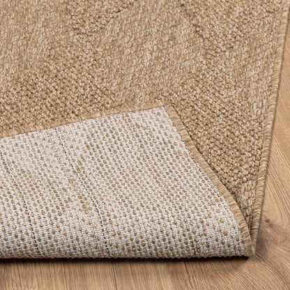 Bereichsteppiche Quadratisch AGIRA Natur 240 x 240 cm Polyester