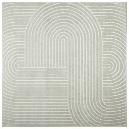 Bereichsteppiche PALMERAS Grün 200 x 200 cm Polyester