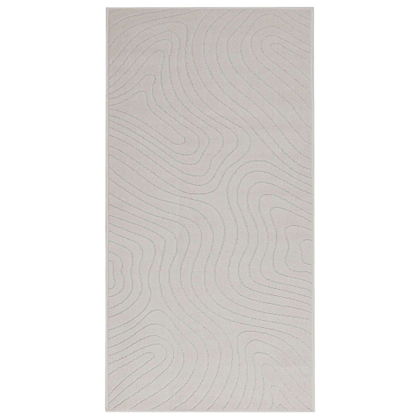 Bereichsteppiche PALMERAS Creme 200 x 80 cm Polyester