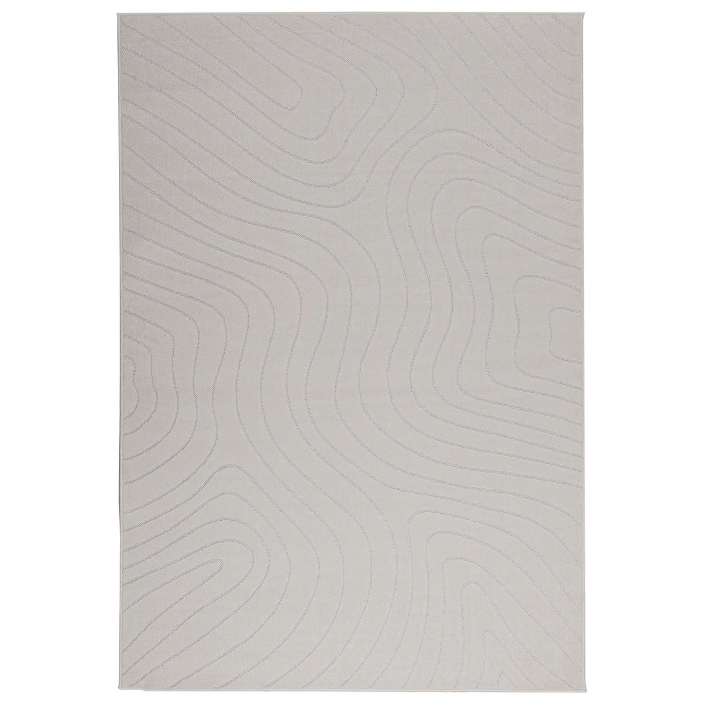Bereichsteppiche PALMERAS Creme 170 x 120 cm Polyester