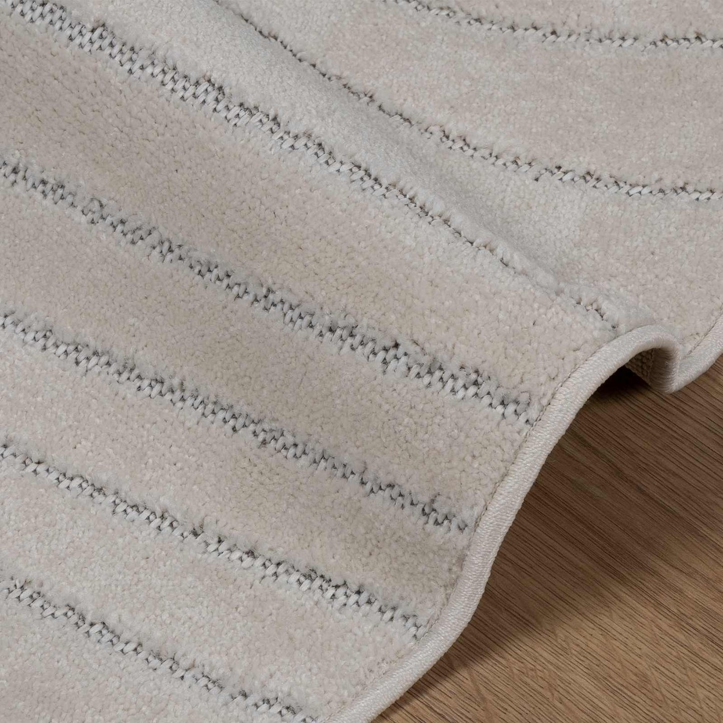 Bereichsteppiche Rund PALMERAS Creme Ø 160 CM Polyester