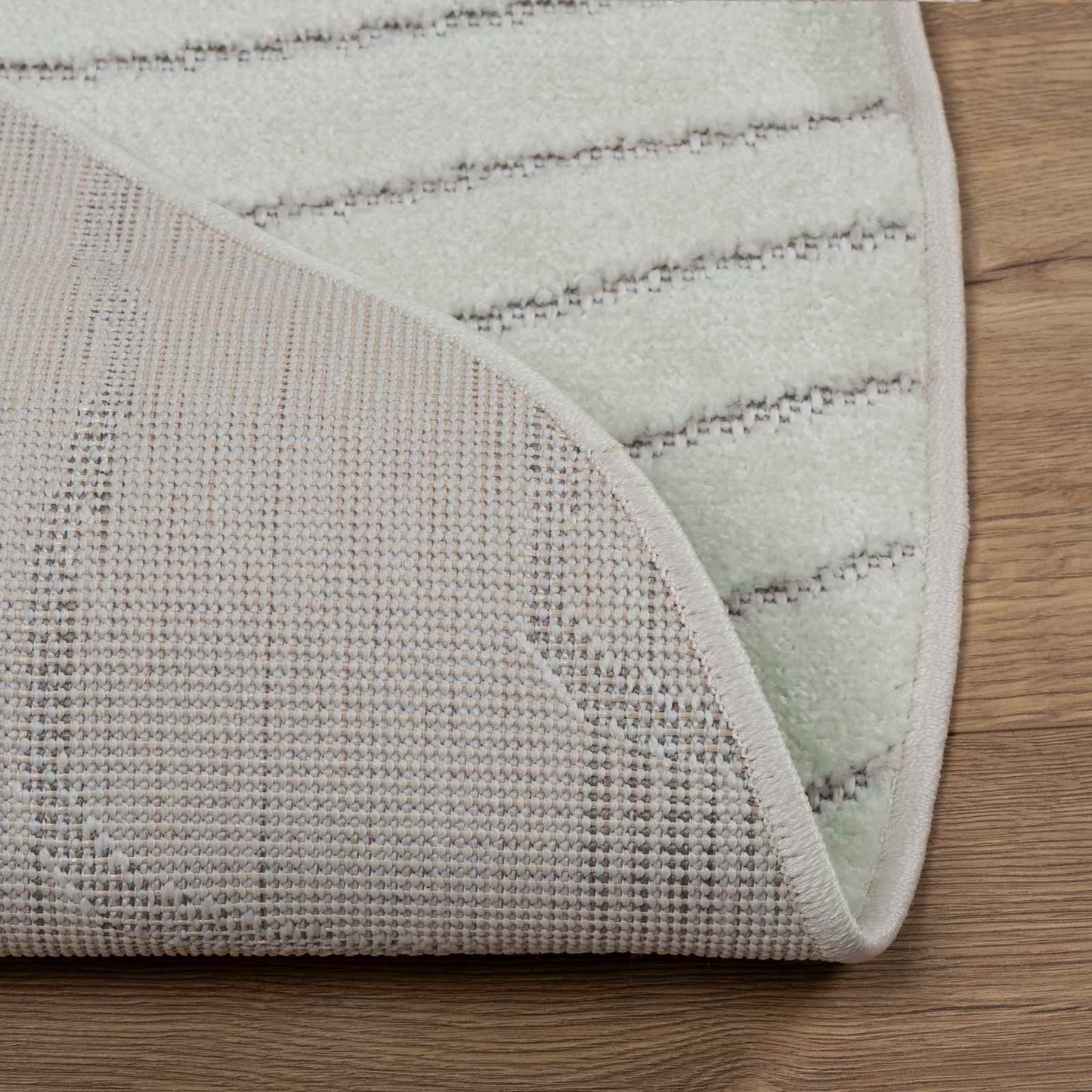 Bereichsteppiche Rund PALMERAS Grün Ø 160 CM Polyester