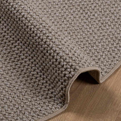 Bereichsteppiche Rund LUGO Taupe Ø 160 CM Polyester