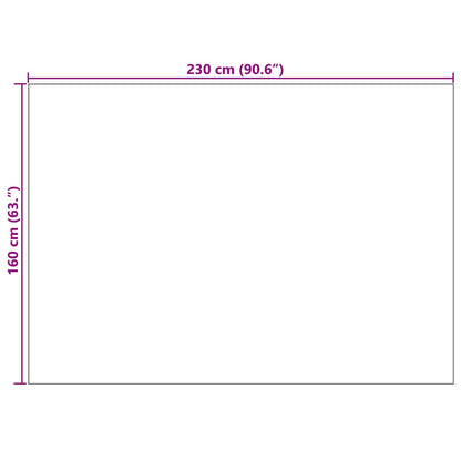 Bereichsteppiche SIROLO Creme 230 x 160 cm Polyester