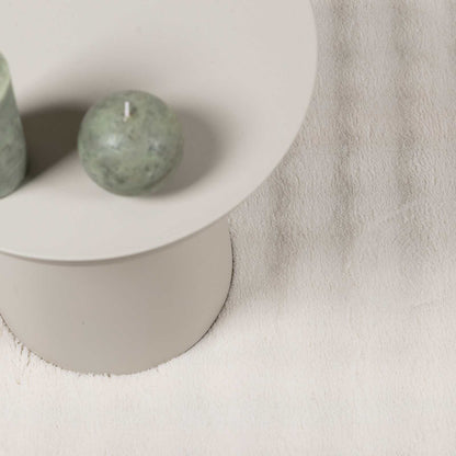 Bereichsteppiche Rund SIROLO Creme Ø 200 CM Polyester