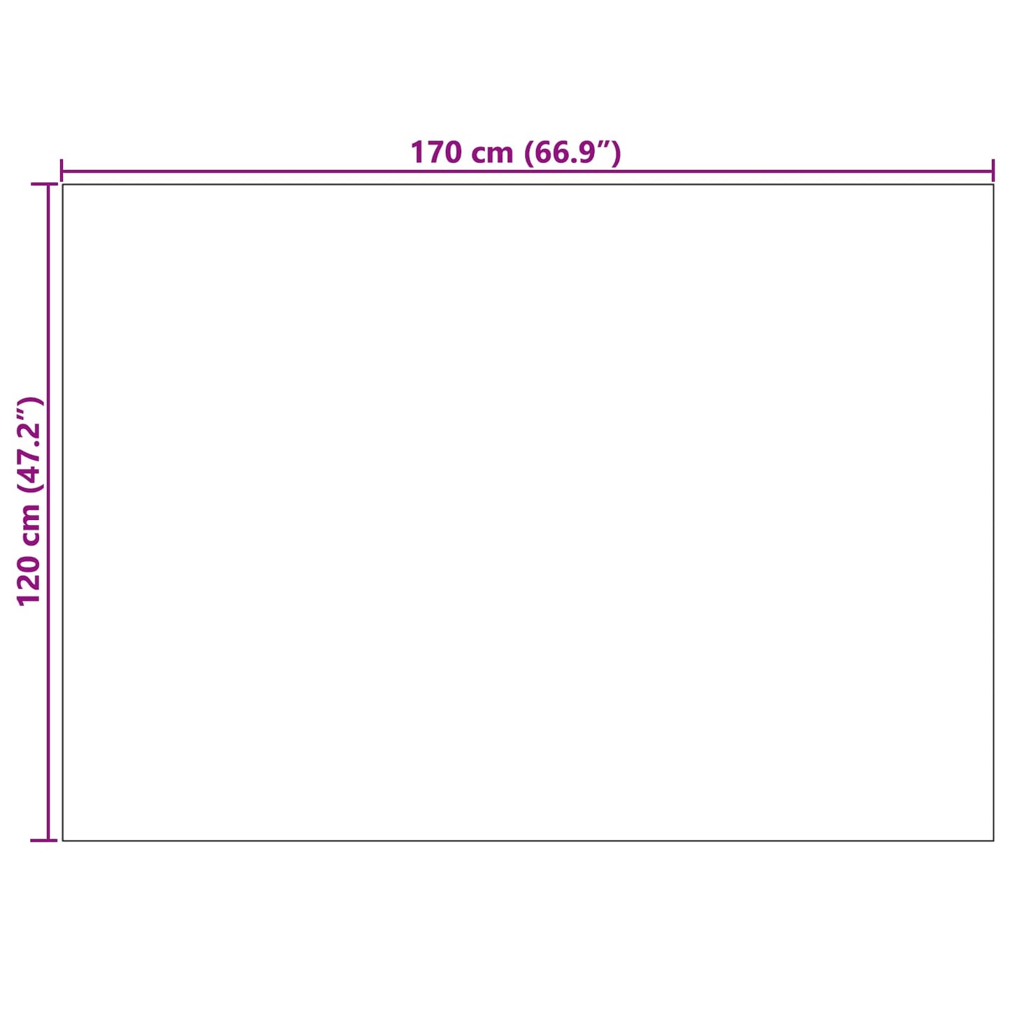 Bereichsteppiche SIROLO Beige 170 x 120 cm Polyester