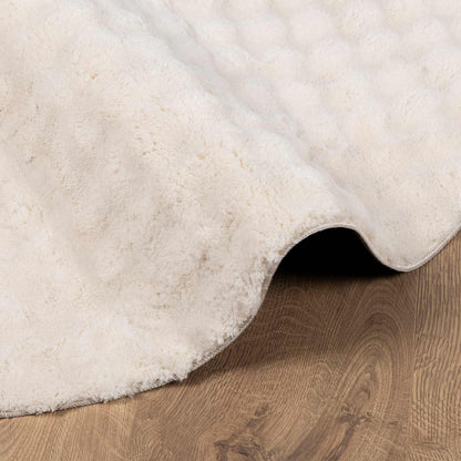 Bereichsteppiche Rund SIROLO Beige Ø 200 CM Polyester