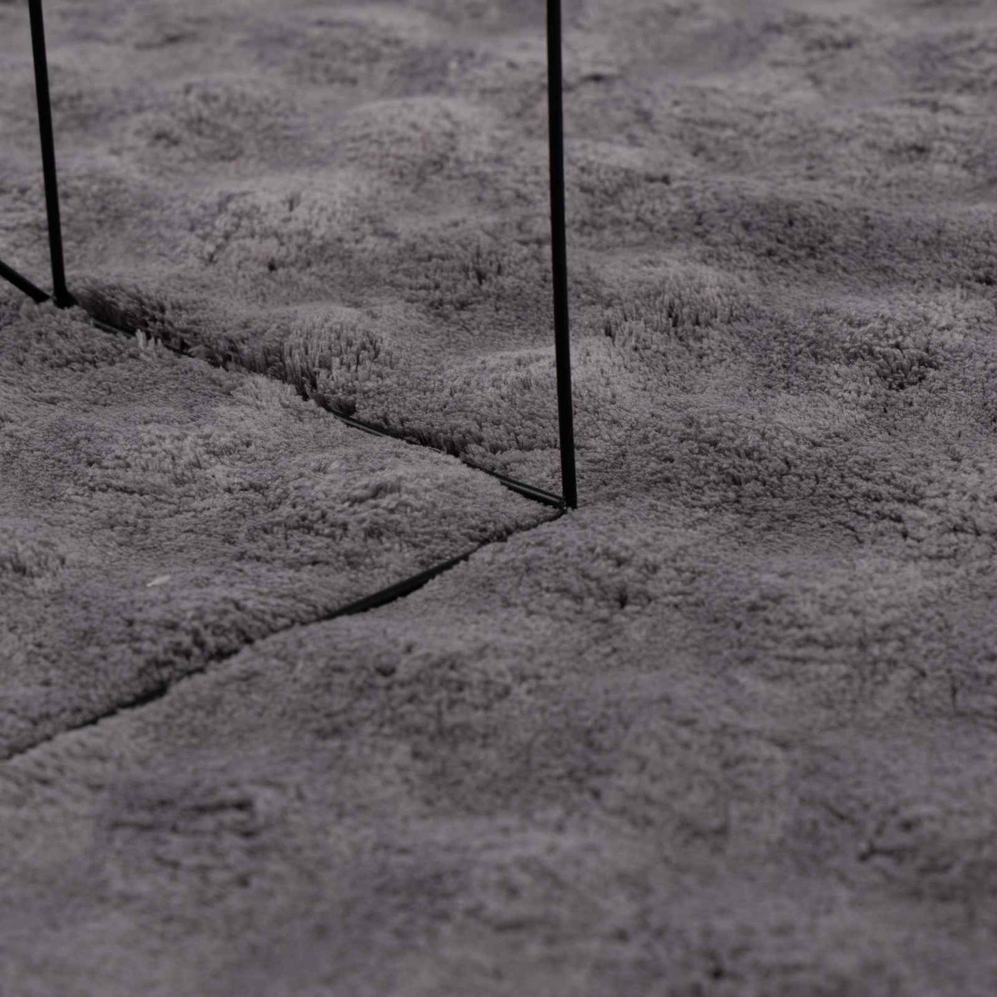 Bereichsteppiche SIROLO Anthrazit 280 x 200 cm Polyester