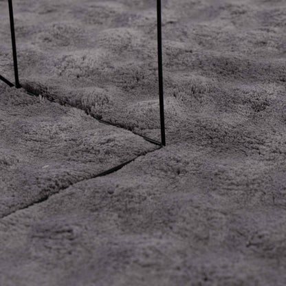 Bereichsteppiche SIROLO Anthrazit 240 x 240 cm Polyester