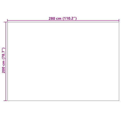 Bereichsteppiche GALATI Beige 280 x 200 cm Polyester