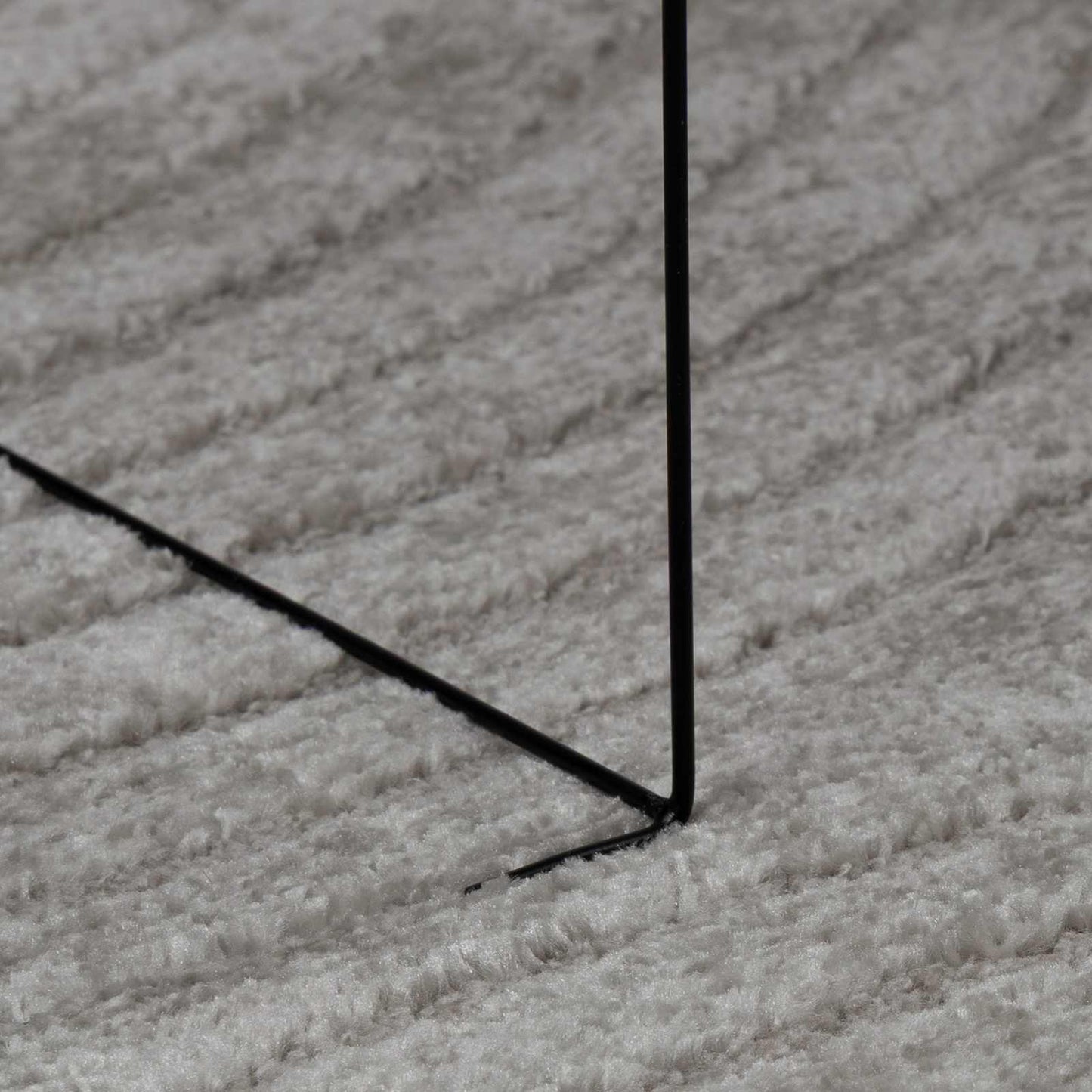 Bereichsteppiche Rund GALATI Grau Ø 160 CM Polyester