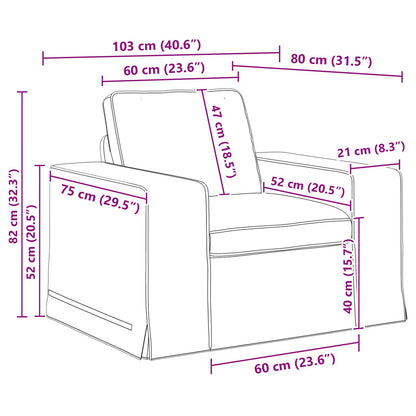 Sofa Set 2 pcs Taupe 182 x 80 x 82 cm Stoff