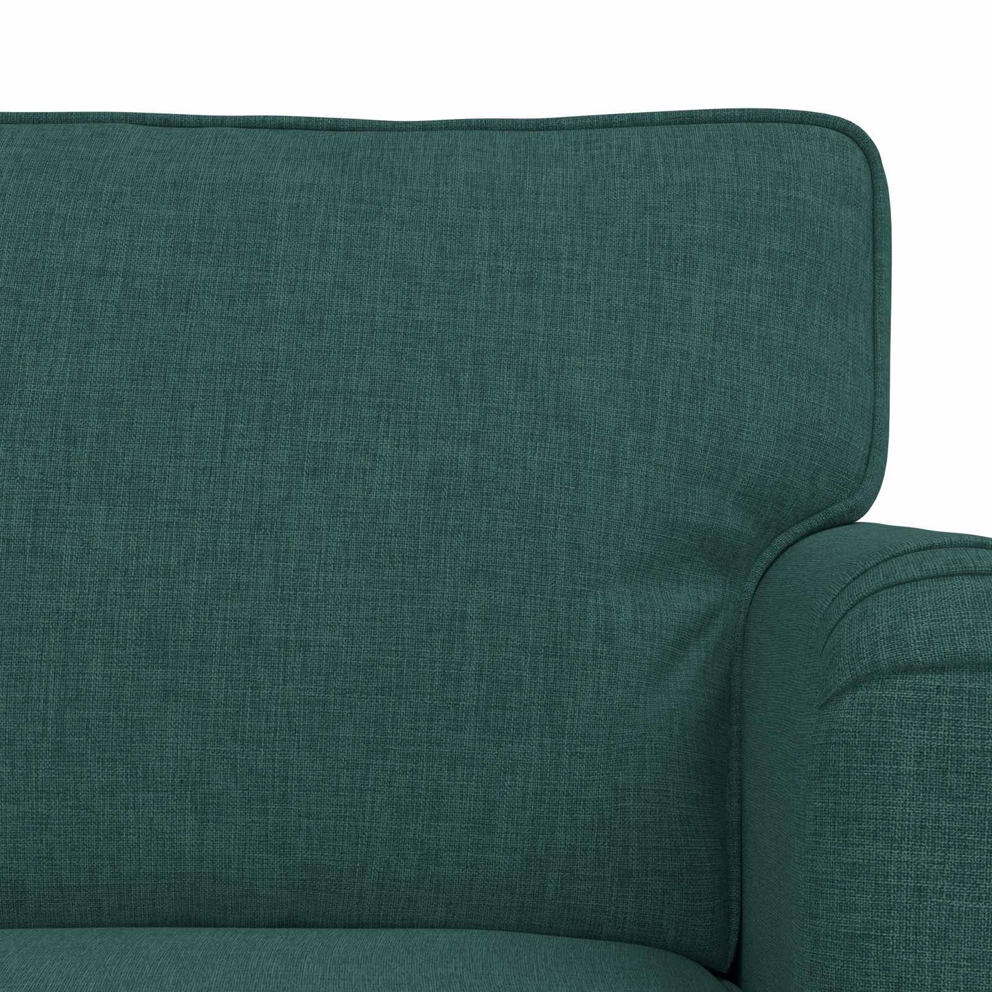 Sofa 2 pcs Dunkelgrün 144 x 80 x 85 cm Stoff