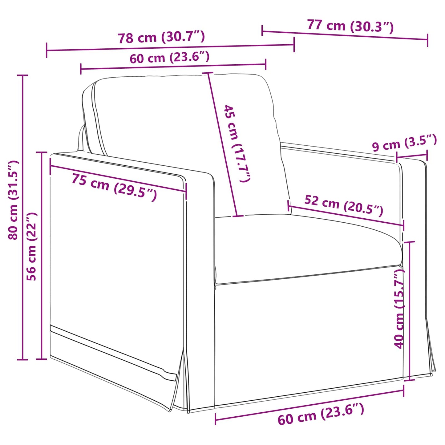Sofa Set 2 pcs Dunkelgrau 158 x 78 x 80 cm Samt
