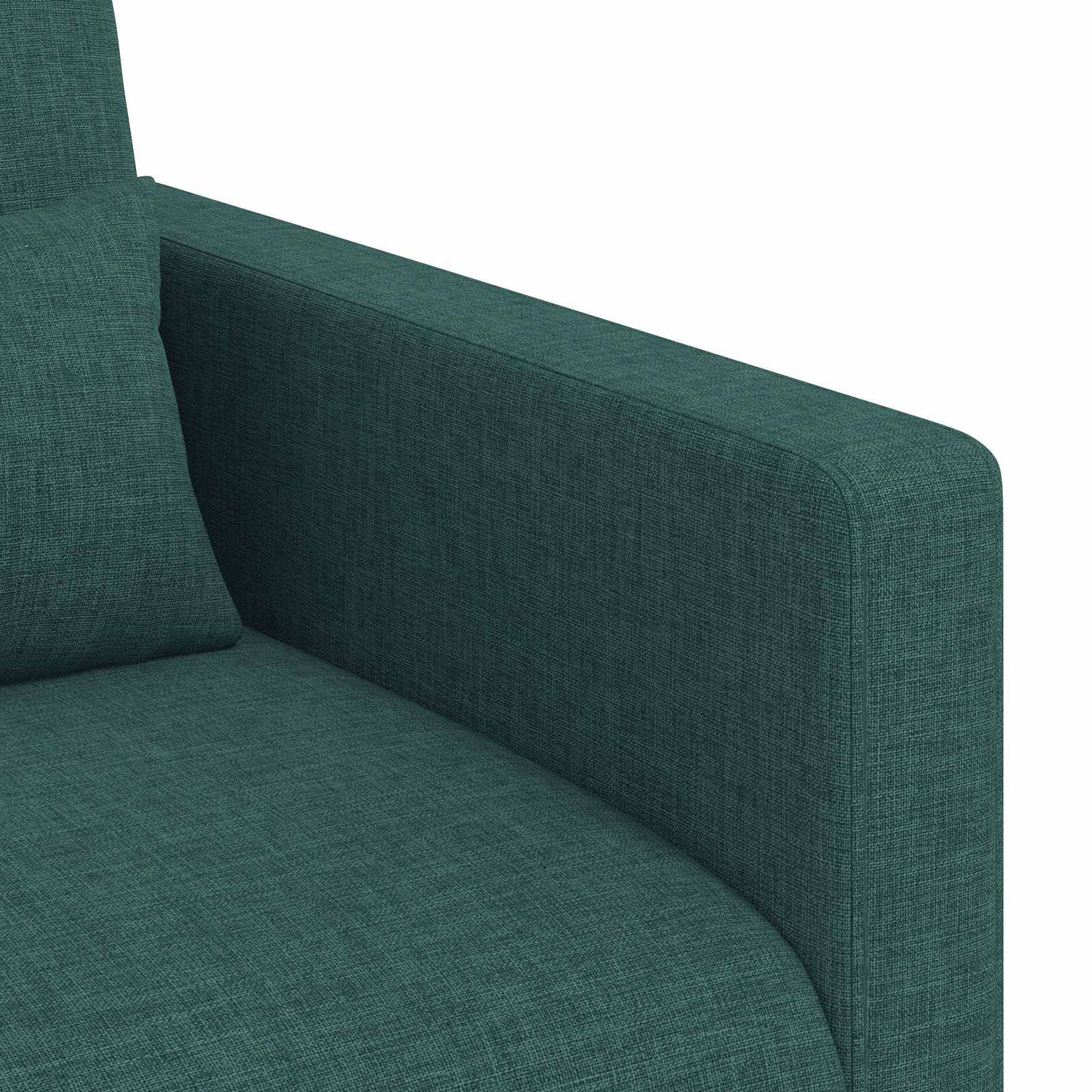 Sofa Dunkelgrün 78 x 78 x 80 cm Stoff