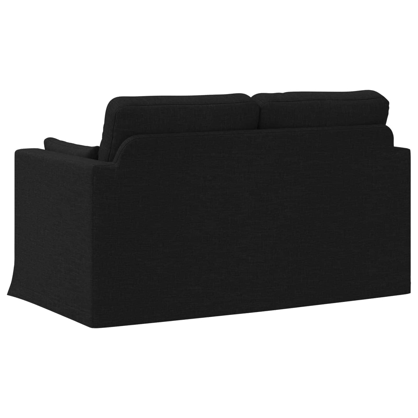Sofa Schwarz 139 x 78 x 80 cm Stoff