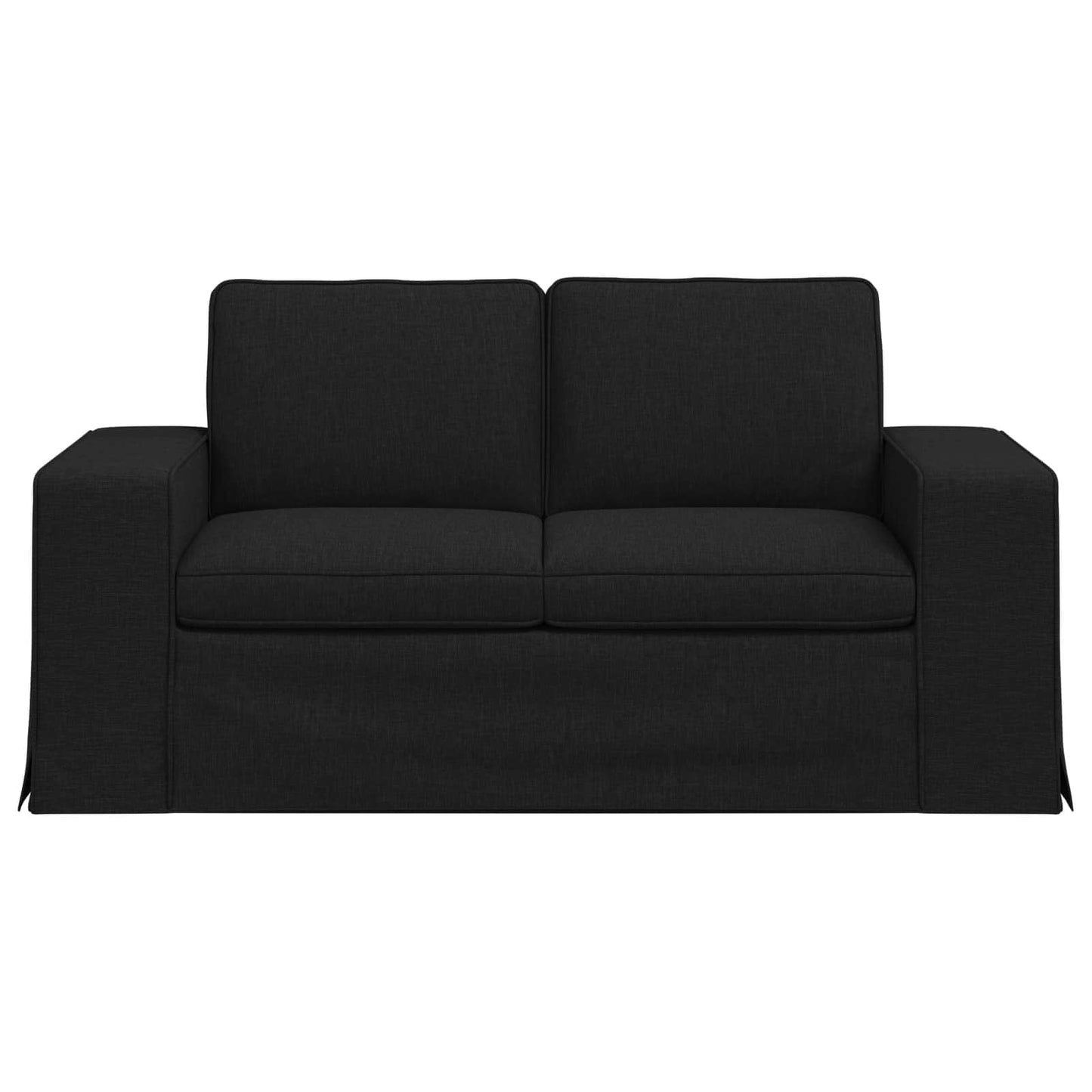 Sofa Schwarz 162 x 80 x 82 cm Stoff