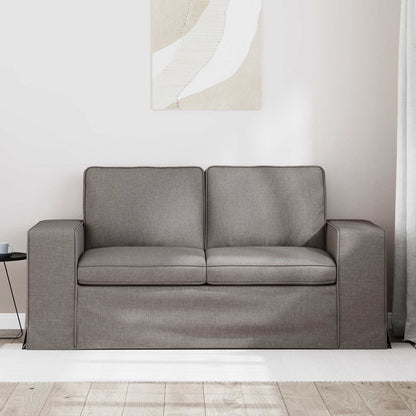 Sofa Taupe 162 x 80 x 82 cm Stoff