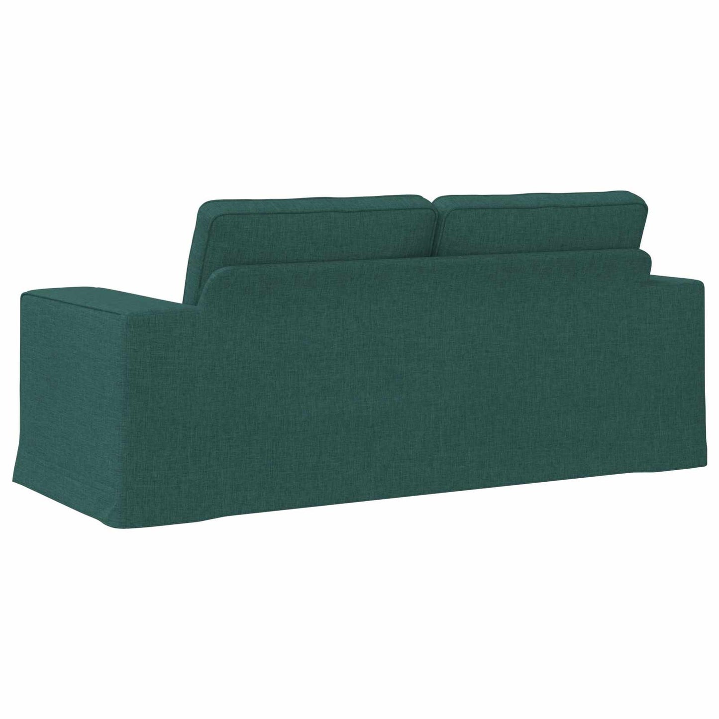Sofa Dunkelgrün 182 x 80 x 82 cm Stoff