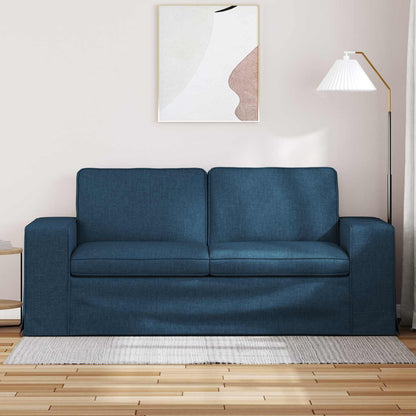 Sofa Blau 182 x 80 x 82 cm Stoff
