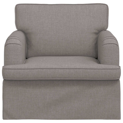 Sofa Taupe 84 x 80 x 85 cm Stoff