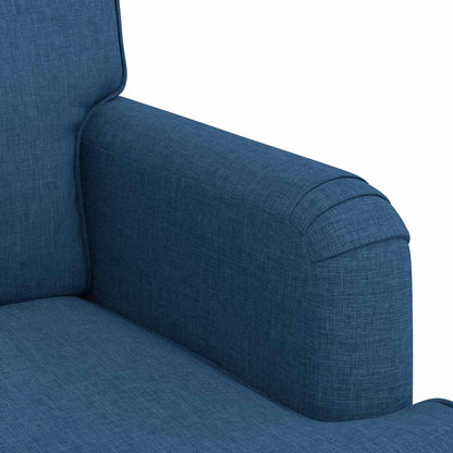 Sofa Blau 84 x 80 x 85 cm Stoff