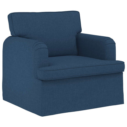 Sofa Blau 84 x 80 x 85 cm Stoff