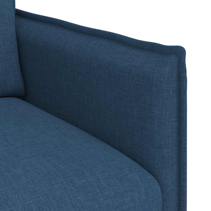 Sofa Blau 195 x 82 x 85 cm Stoff