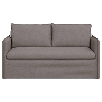 Sofa Taupe 156 x 82 x 85 cm Stoff