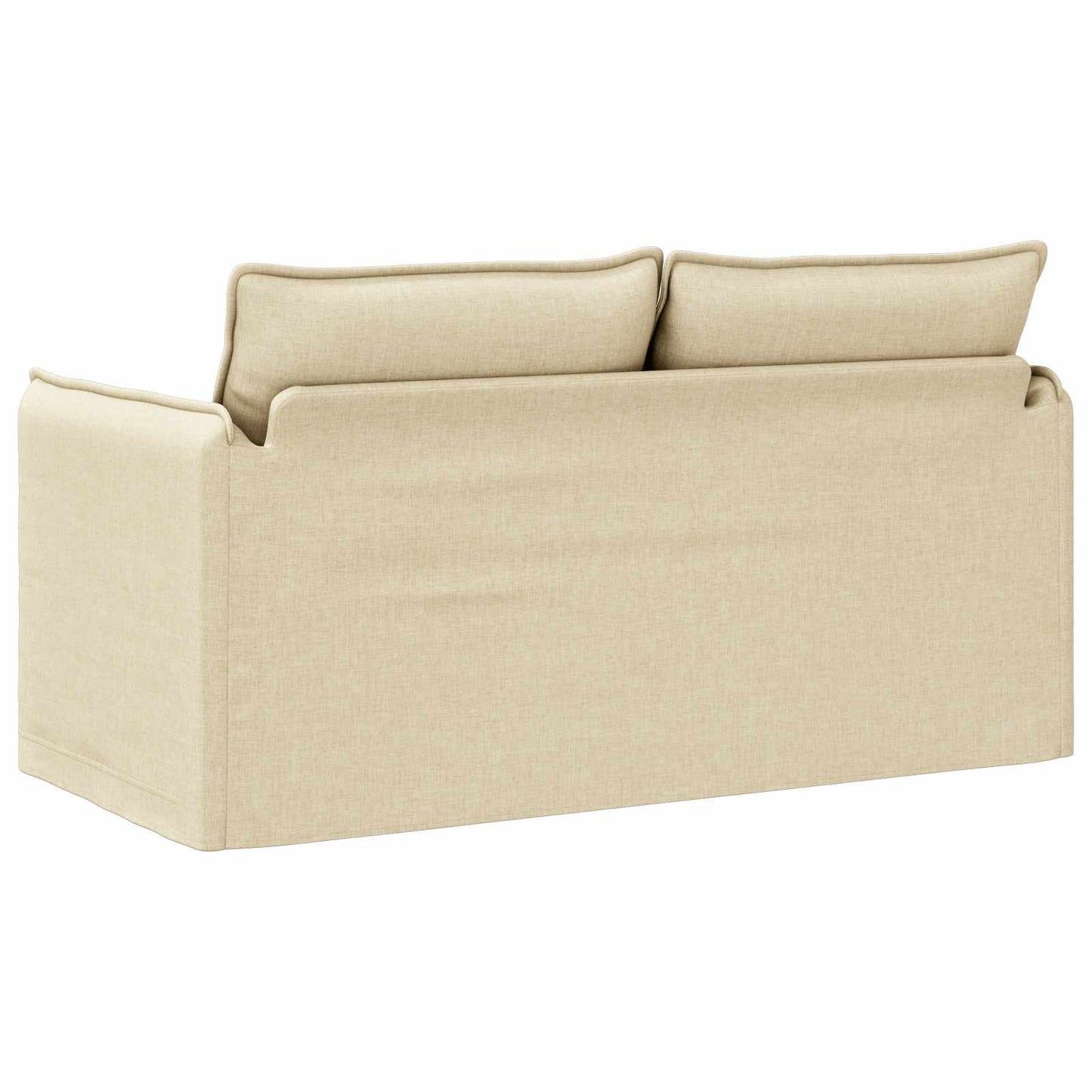 Sofa Creme 156 x 82 x 85 cm Stoff