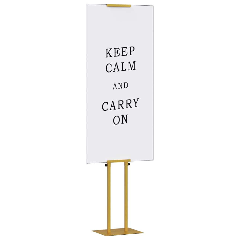 Messestände Gold 30 x 23,5 x 210 cm Stahl