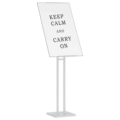 Messestände Weiß 26,5 x 26,5 x 150 cm Stahl