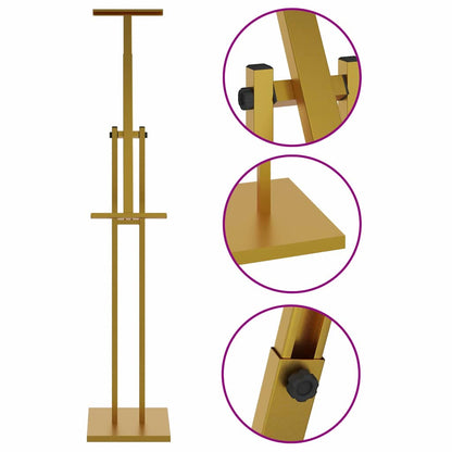 Messestände Gold 26,5 x 26,5 x 150 cm Stahl