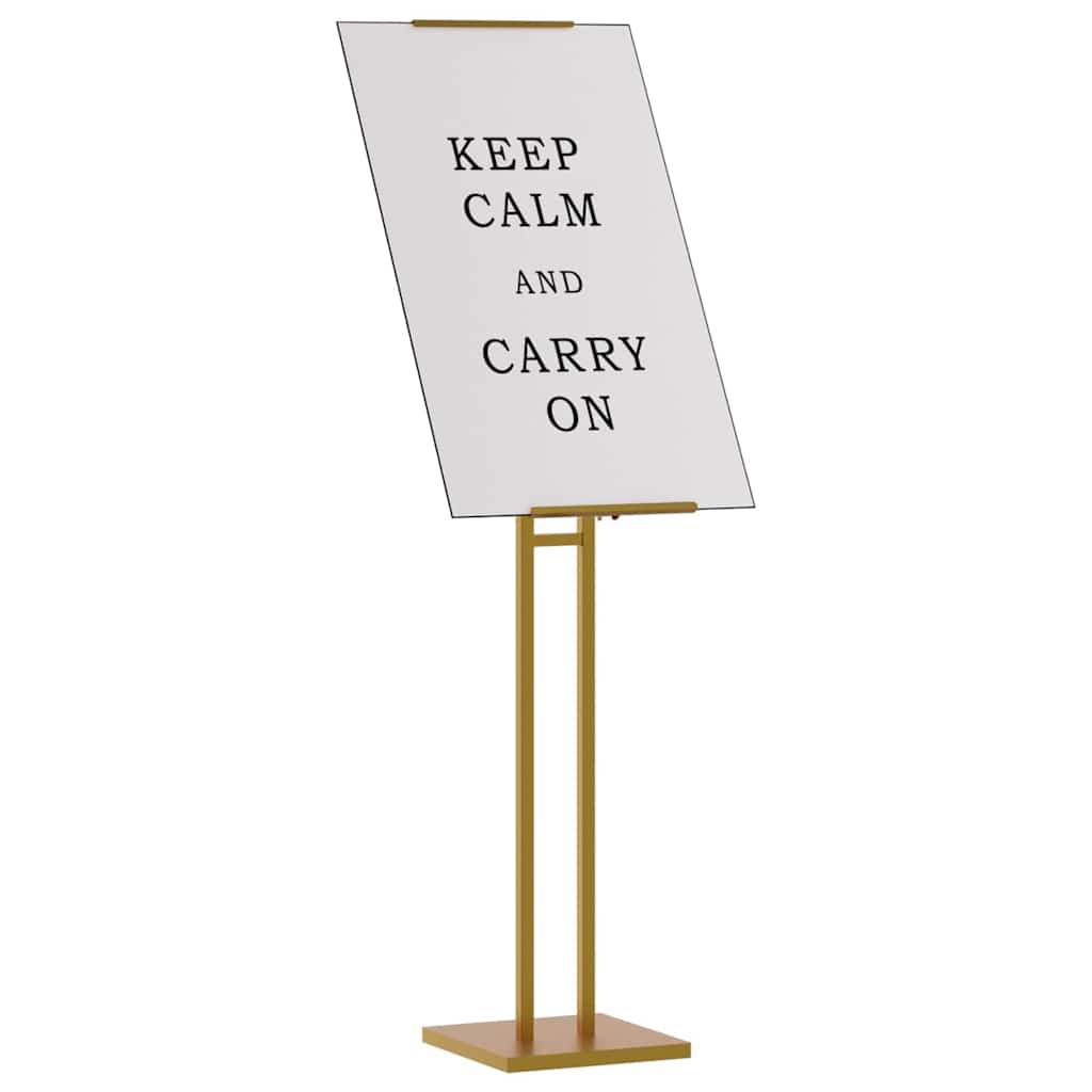 Messestände Gold 26,5 x 26,5 x 150 cm Stahl