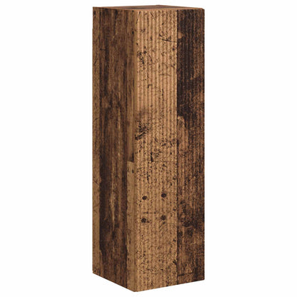 TV-Schrankset Wandmontiert 4 pcs Altholz Holzwerkstoff