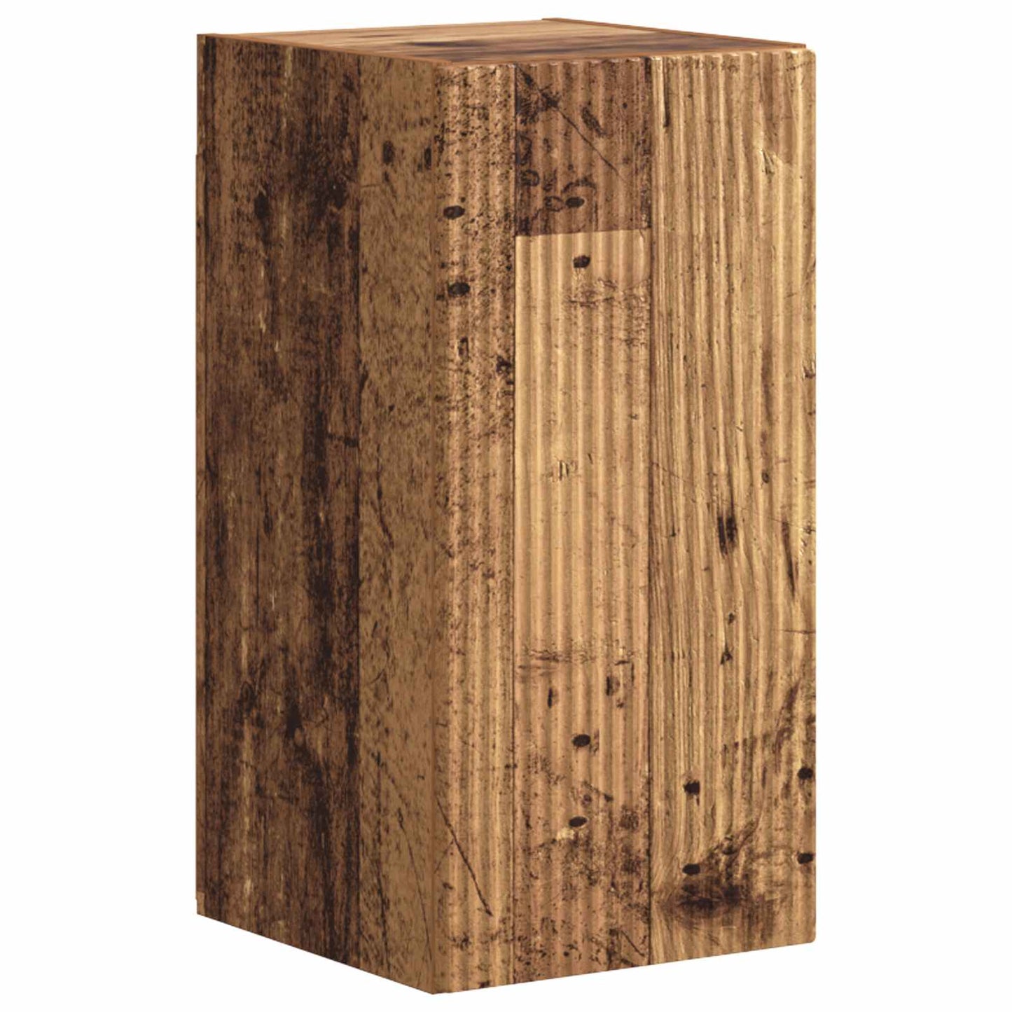 TV-Schrankset Wandmontiert 4 pcs Altholz Holzwerkstoff