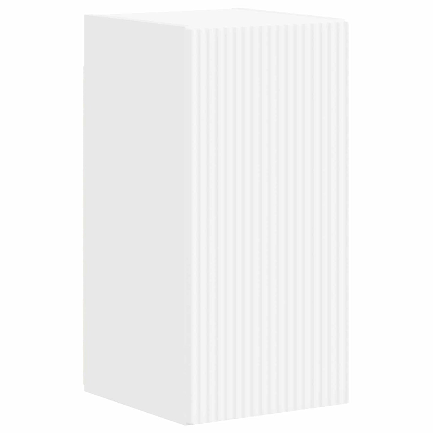 TV-Schrankset Wandmontiert 4 pcs Weiß Holzwerkstoff