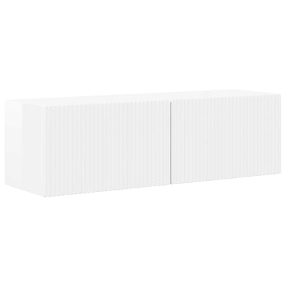 TV-Schränk 5 pcs Hochglanz Weiß