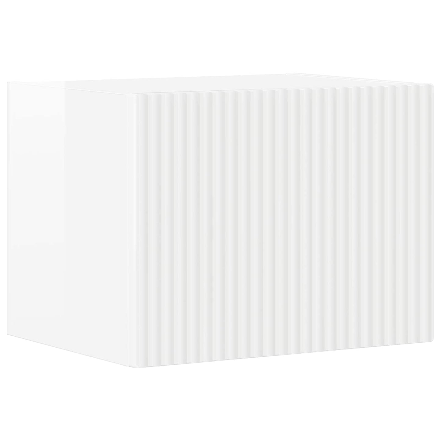 TV-Schränk 5 pcs Hochglanz Weiß