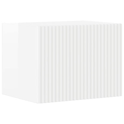 TV-Schränk 5 pcs Hochglanz Weiß