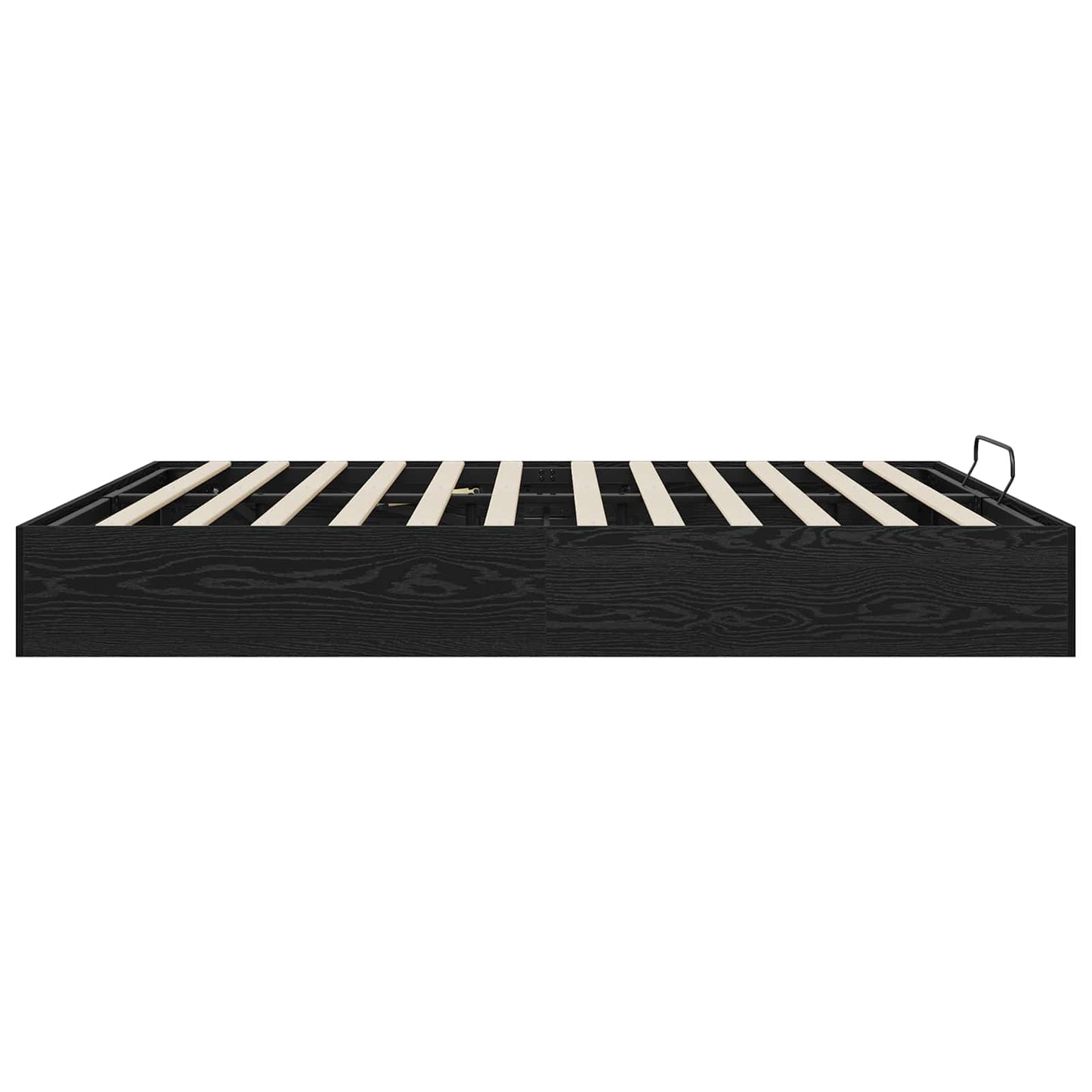 Ottoman Bettgestell Schwarze Eiche 203 x 180 x 25 cm