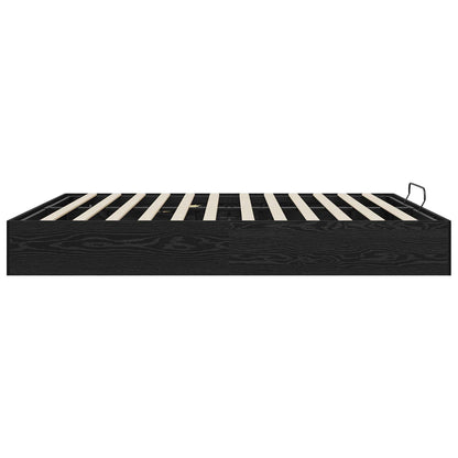 Ottoman Bettgestell Schwarze Eiche 203 x 180 x 25 cm