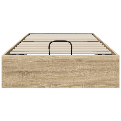 Ottoman Bettgestell Sonoma-Eiche 193 x 120 x 25 cm Spanplatte