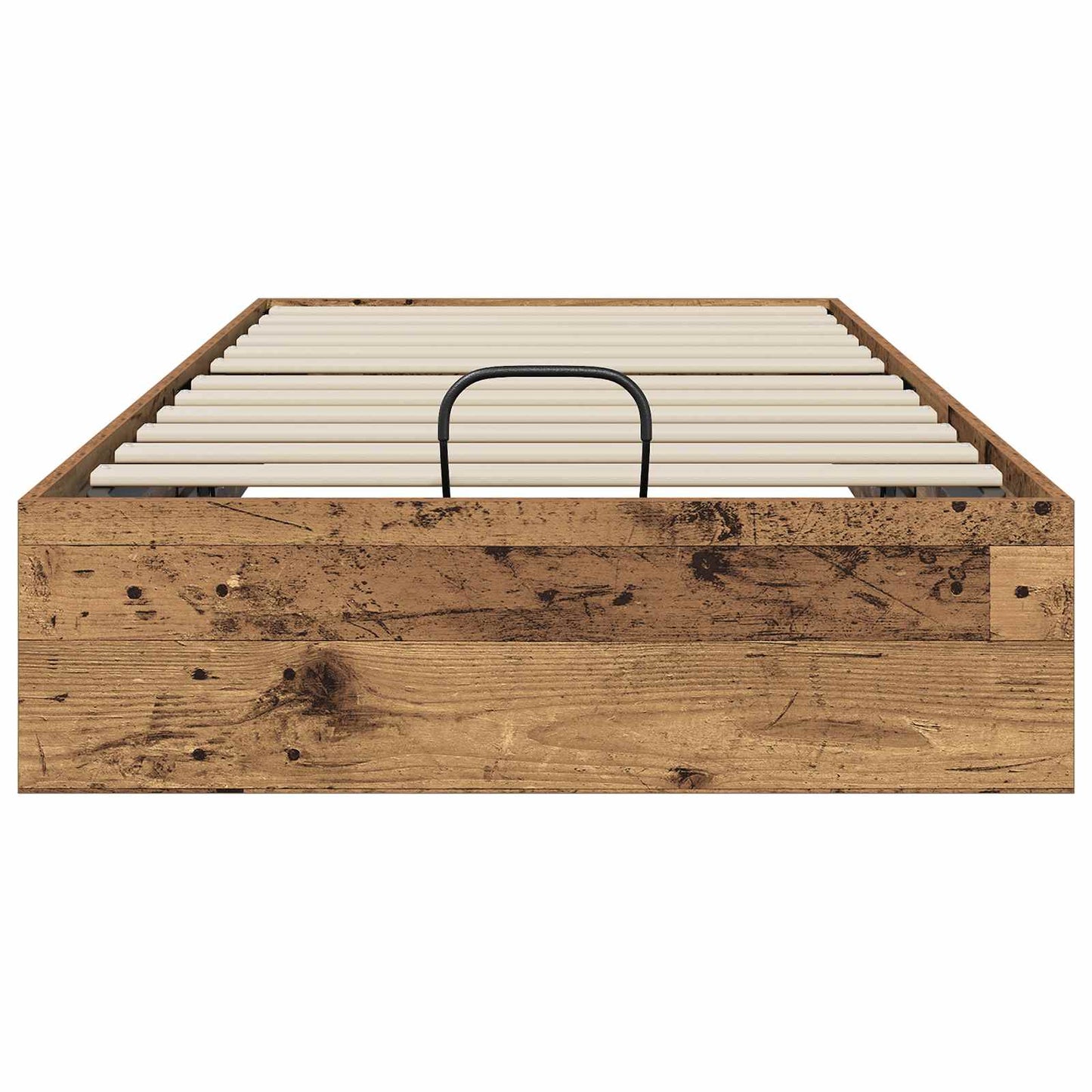 Ottoman Bettgestell Altholz 203 x 90 x 25 cm Holzwerkstoff