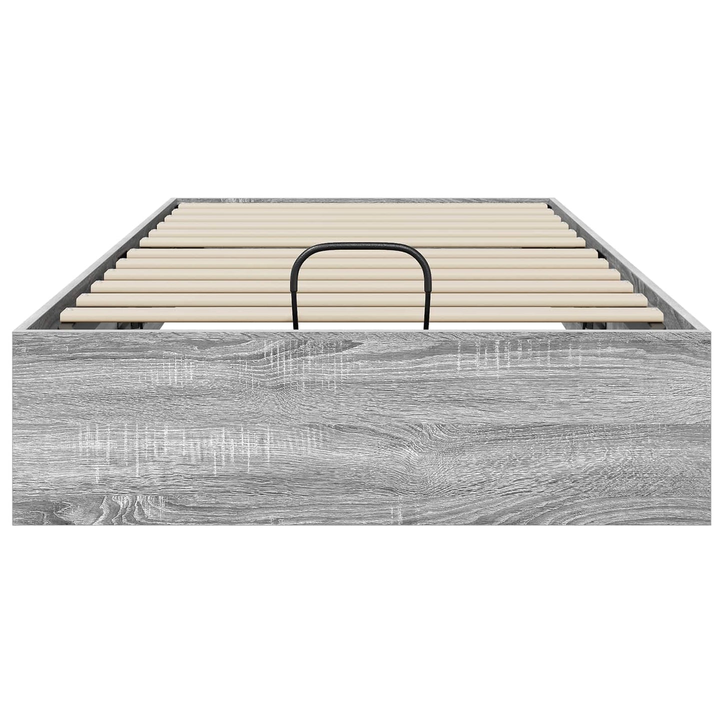 Ottoman Bettgestell Graues Sonoma 80,5 x 200 cm Holzwerkstoff