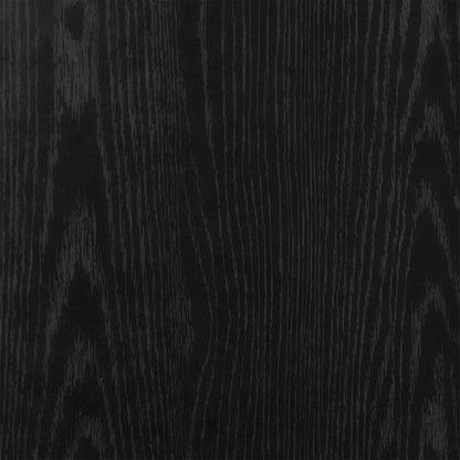 Ottoman Bettgestell Schwarze Eiche 75,5 x 190 cm Holzwerkstoff