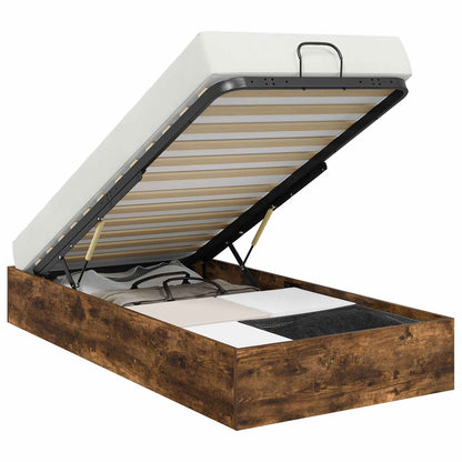 Ottoman Bettgestell Geräucherte Eiche 75,5 x 190 cm