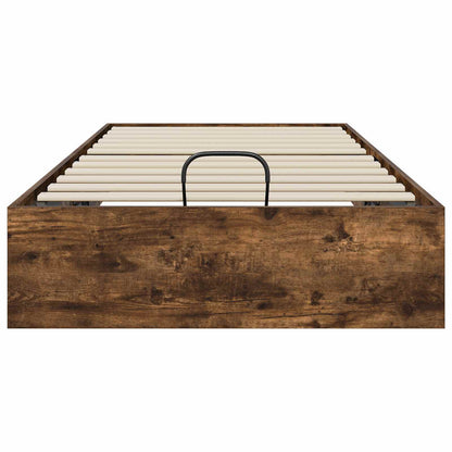 Ottoman Bettgestell Geräucherte Eiche 75,5 x 190 cm
