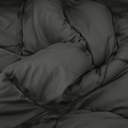 Sommerdecke Anthrazit 240 x 260 cm Mikrofaser